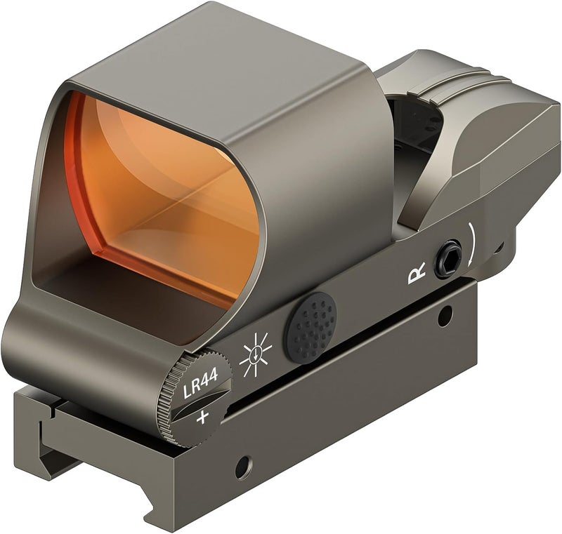 CVLIFE Reflex Sight, 1x28x40mm Red Dot Sight, 4 Adjustable Reticles Sight for 20mm Picatinny Rail, Red Dot Optics, Absolute Co-Witness - Image 1